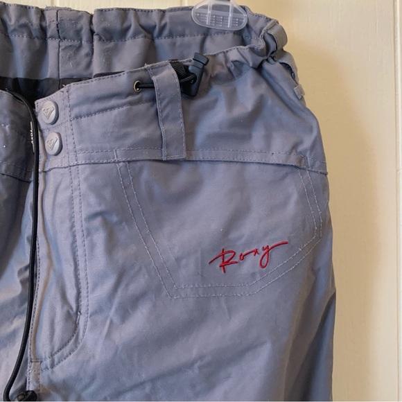 Roxy Snowboard / Ski Gray Pants Medium M - Picture 6 of 12